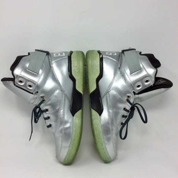 Patrick Ewing 33 Hi Platinum Silver Ice Soles 12 - Picture 6 of 9